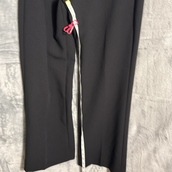 Banana Republic women’s Black Dress Pants Blake wide leg trouser pants size 4 P - Picture 6 of 9